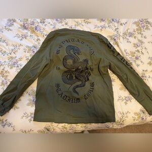 Taylor Swift Reputation Tour Army Jacket